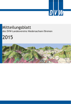 Mitteilungsblatt 2015