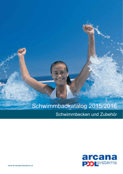 Schwimmbadkatalog 2015/2016