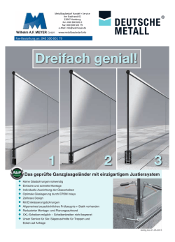Dreifach genial! 1 2 3 - Wilhelm AF Meyer GmbH