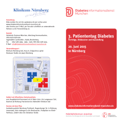 Programm - Diabetesinformationsdienst München