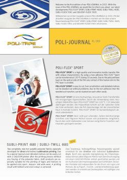 poli-journal01 / 2015 premium - POLI-TAPE