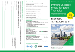 ImmunoOncology meets Targeted Therapies