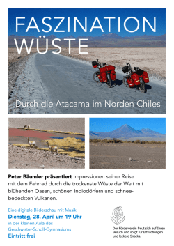Durch die Atacama im Norden Chiles