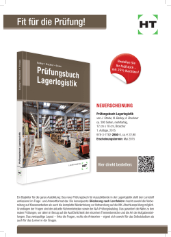 Werbematerial  - Verlag Handwerk und Technik