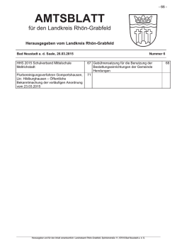 Amtsblatt im pdf-Format zum