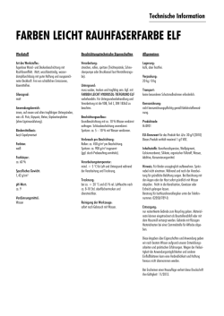 Technisches Merkblatt
