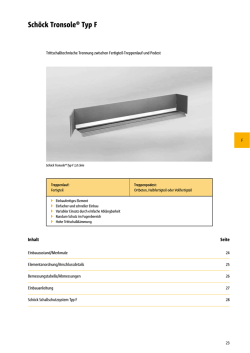 Sch&ouml;ck Tronsole&reg; Typ F