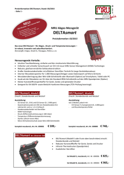 MRU Deltasmart - Habben Messtechnik