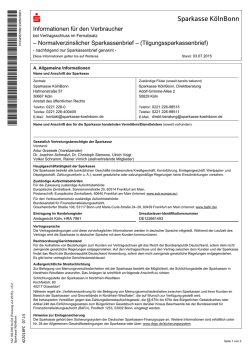 Fernabsatzinformationen
