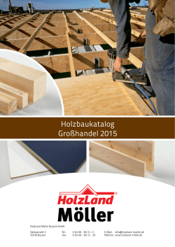 Holzbaukatalog 2015 Moeller s