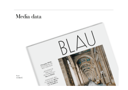 BLAU Media data - Axel Springer MediaPilot