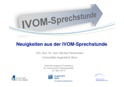 IVOM Sprechstunde_Handout - Universit&auml;ts