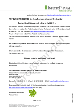 Gro&szlig;handel - Infectopharm