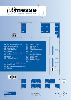 Hallenplan - Mercator School of Management