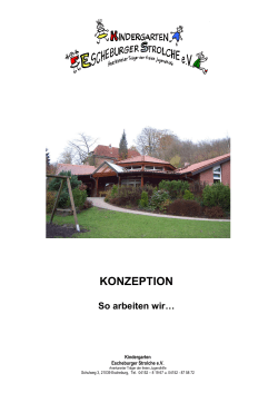 KONZEPTION - Kindergarten Escheburger Strolche eV