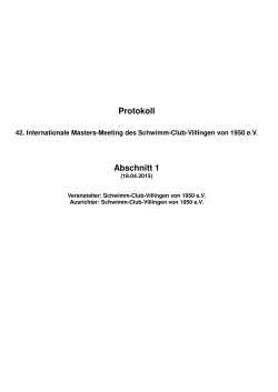 Protokoll-PDF - Schwimmclub Villingen von 1950 e.V.