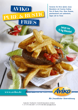 Country Cooking Pure & Rustic Fries