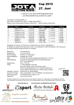 Ausschreibung PDF - Jura Mountainbike Cup
