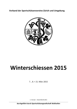 Winterschiessen 2015
