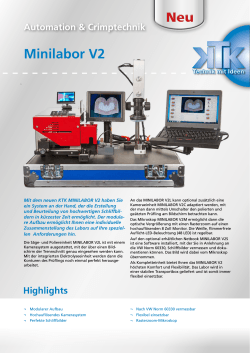 Minilabor V2 Neu