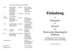 Konzertprogramm_2015-04-25 - Weinviertler Hauerkapelle