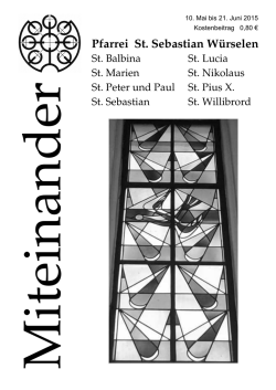 4/2015 - St. Sebastian Würselen