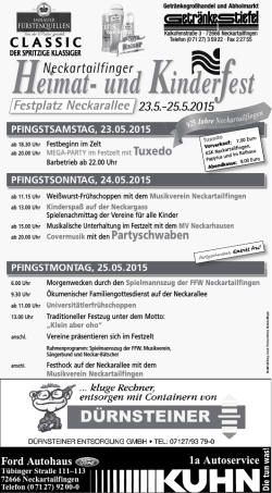 Heimat- und Kinderfest eimat