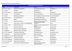 Gemeinde Gelterkinden: Veranstaltungskalender