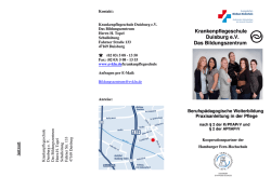 Berufspädagogische Weiterbildung Praxisanleitung