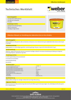 Technisches Merkblatt weber.pas 481