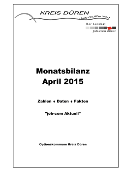 Monatsbilanz job-com April 2015