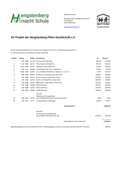Ein Projekt der Hengstenberg-Pikler