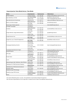 Ansprechpartner HMS New Media 20150407