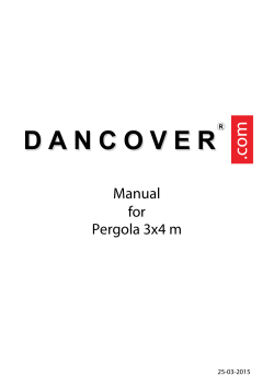Pergola - Dancover