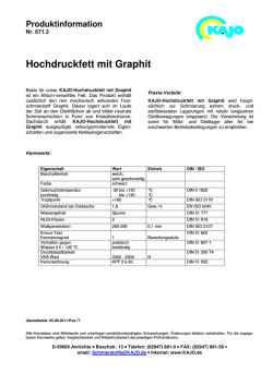 Hochdruckfett mit Graphit