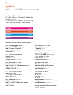 Info als PDF - Die Duisburger Philharmoniker
