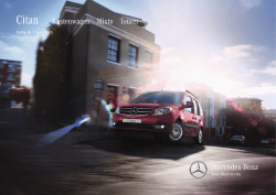 Preisliste - Mercedes