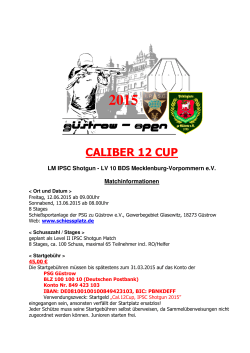 CALIBER 12 CUP