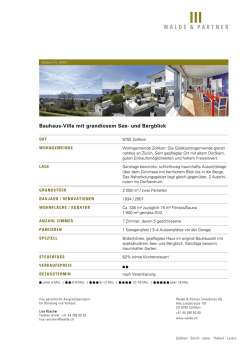 Bauhaus-Villa mit grandiosem See- und Bergblick