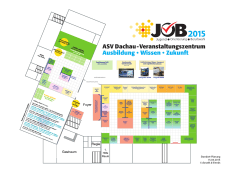 Standortplan zur JOB 2015