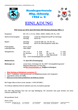 Einladung - Bpsv Hof