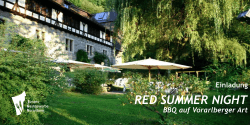 Flyer - Red Summer Night 2015 zum Download