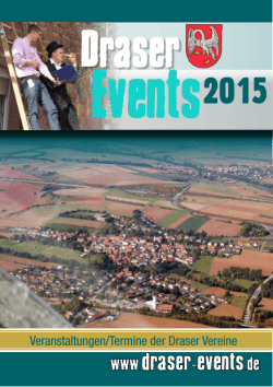 Draser Events 2015