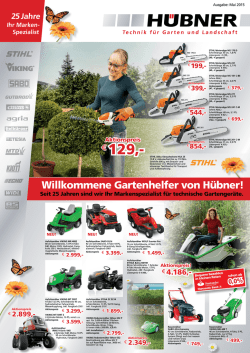 downloaden - Huebner Motorgeraete