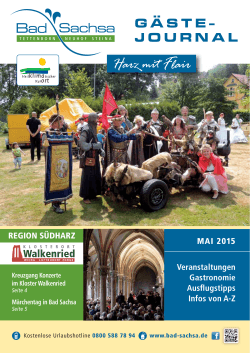 Gäste-Journal 05/2015