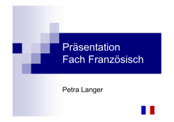 Französisch  - Realschule an der Mellinghofer Straße