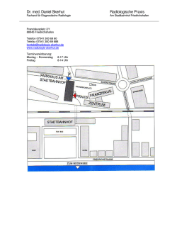 Information zum - Radiologische Praxis Dr. med. Daniel