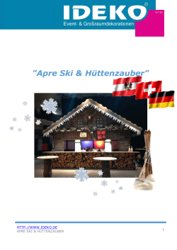 Apres Ski & Hüttenzauber