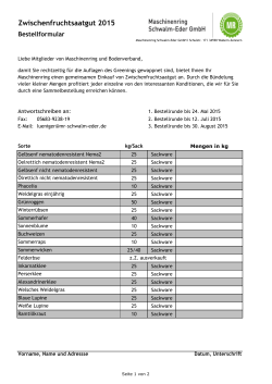 Bestellformular 2015 - Fax&EMail - Maschinenring Schwalm-Eder
