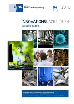 Innovationsnachrichten 04/2015 - IHK zu Rostock